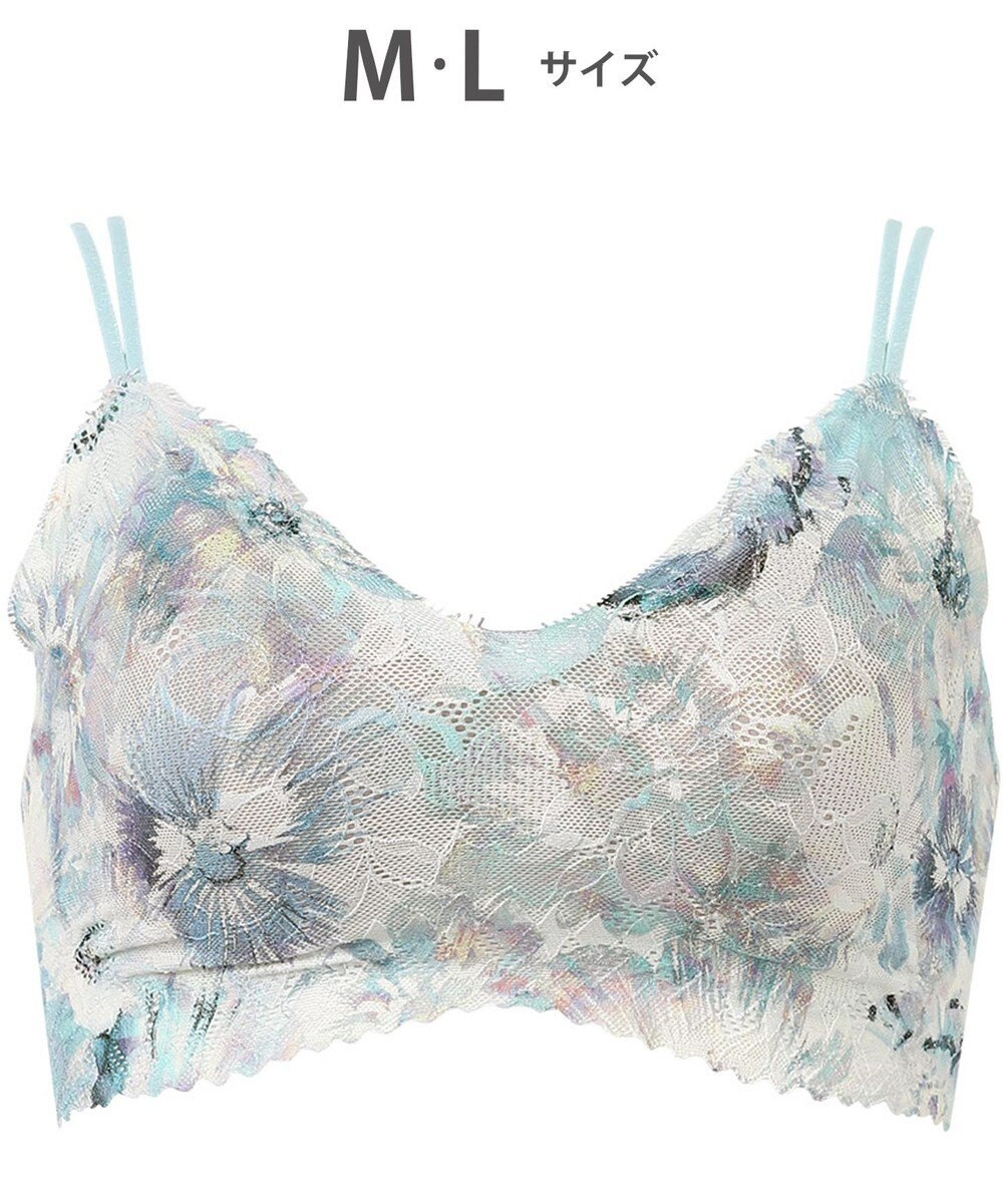 WACOAL 【GOCOCi ゴコチ】 ブラレット アウターにひびきにくい 肌あたりのやさしいレース ワイヤレス ブラジャー ノンワイヤーブラ レディース CGG297 /ワコール 