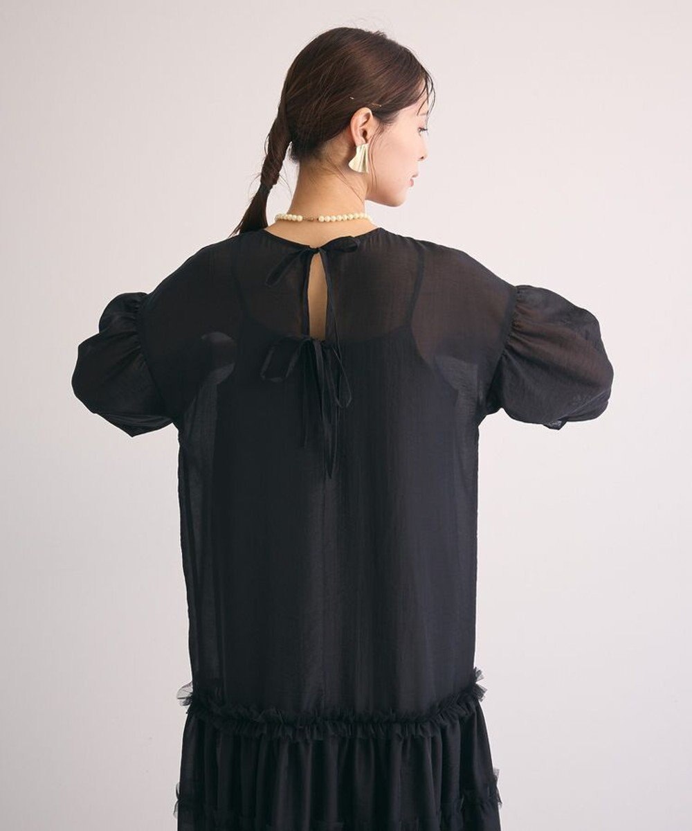 Green Parks ・Ｒａｉｌｍｅオーガンジーワンピース（インナーＯＰ 