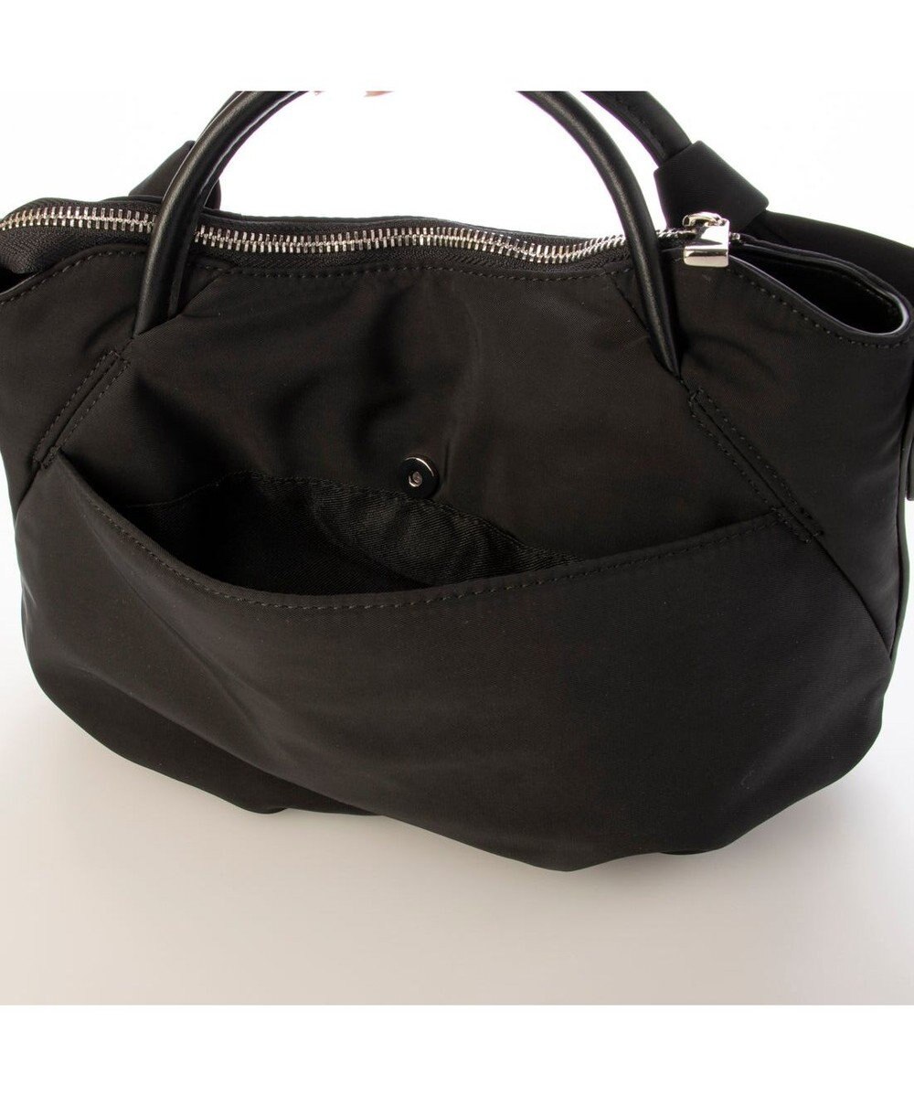 UNBILLION カシュカシュ cachecache / 下がりリボンナイロン2wayミニトートバッグ 