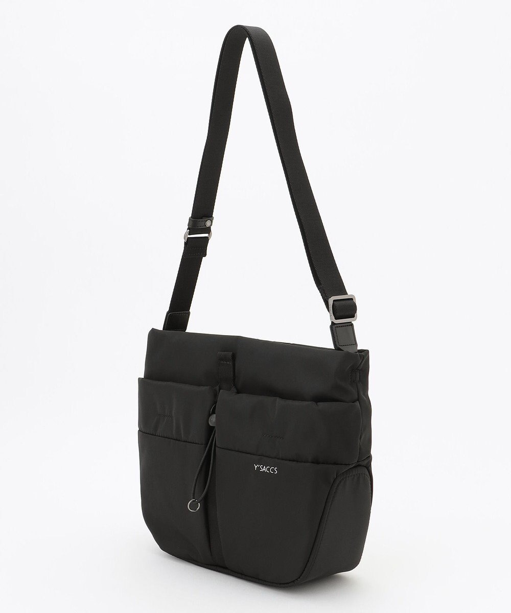Y'SACCS ドローストリング コンビカラーショルダー 
