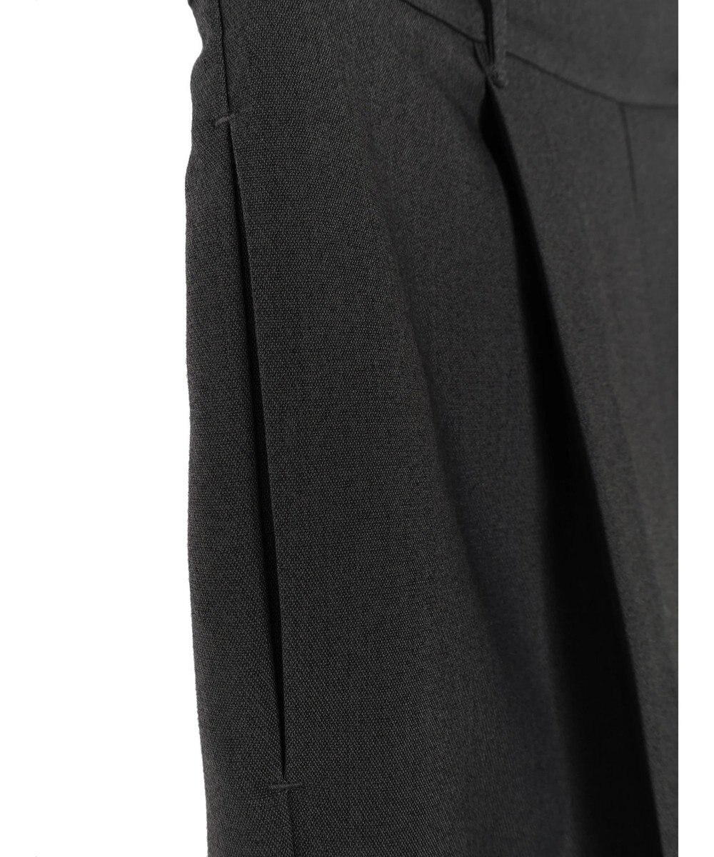 Green Parks あったかきれいシルエットストレートパンツ 