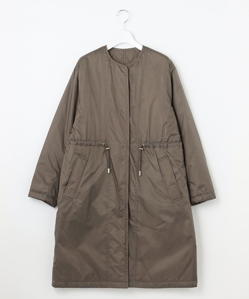 自由区 【洗える/リバーシブル】ブライトキルト リバーシブルコート 