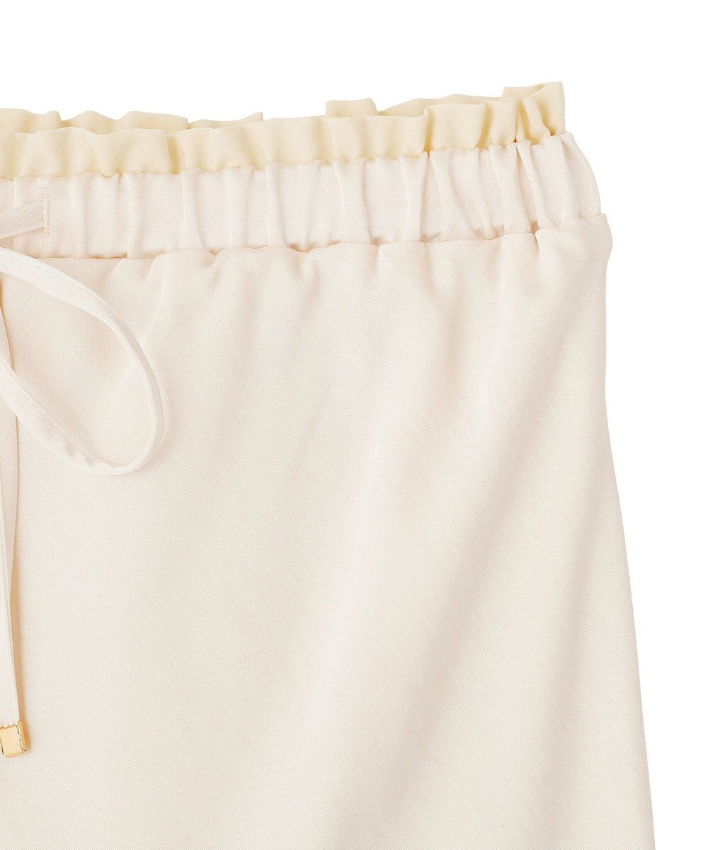 earth music&ecology サテンフリルマーメイドスカート 