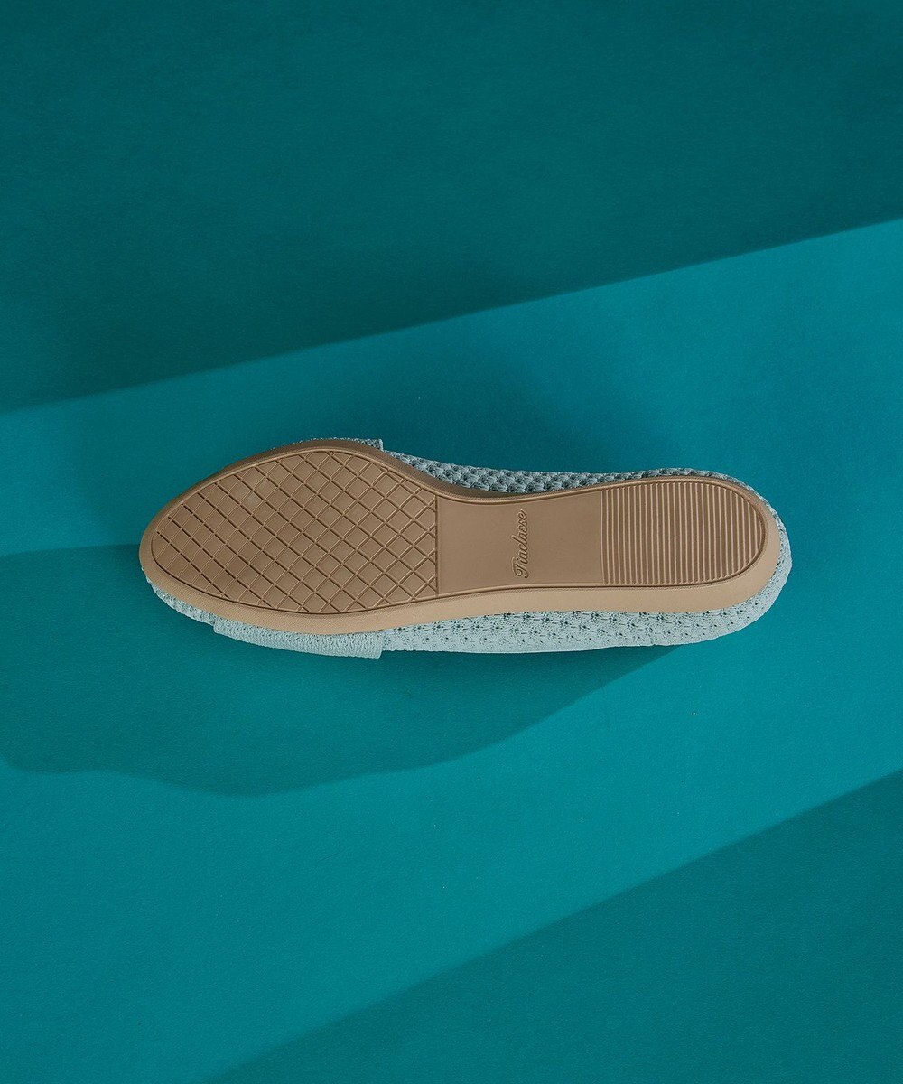 Tiaclasse 【小倉優子さん着用】リボンニットフラットパンプス 