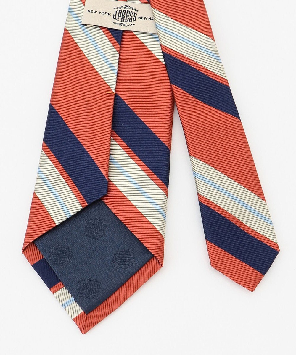 J.PRESS MEN 【JAPANESE TWILL&REPPE STRIPE COLLECTION】レジメンタル ネクタイ 