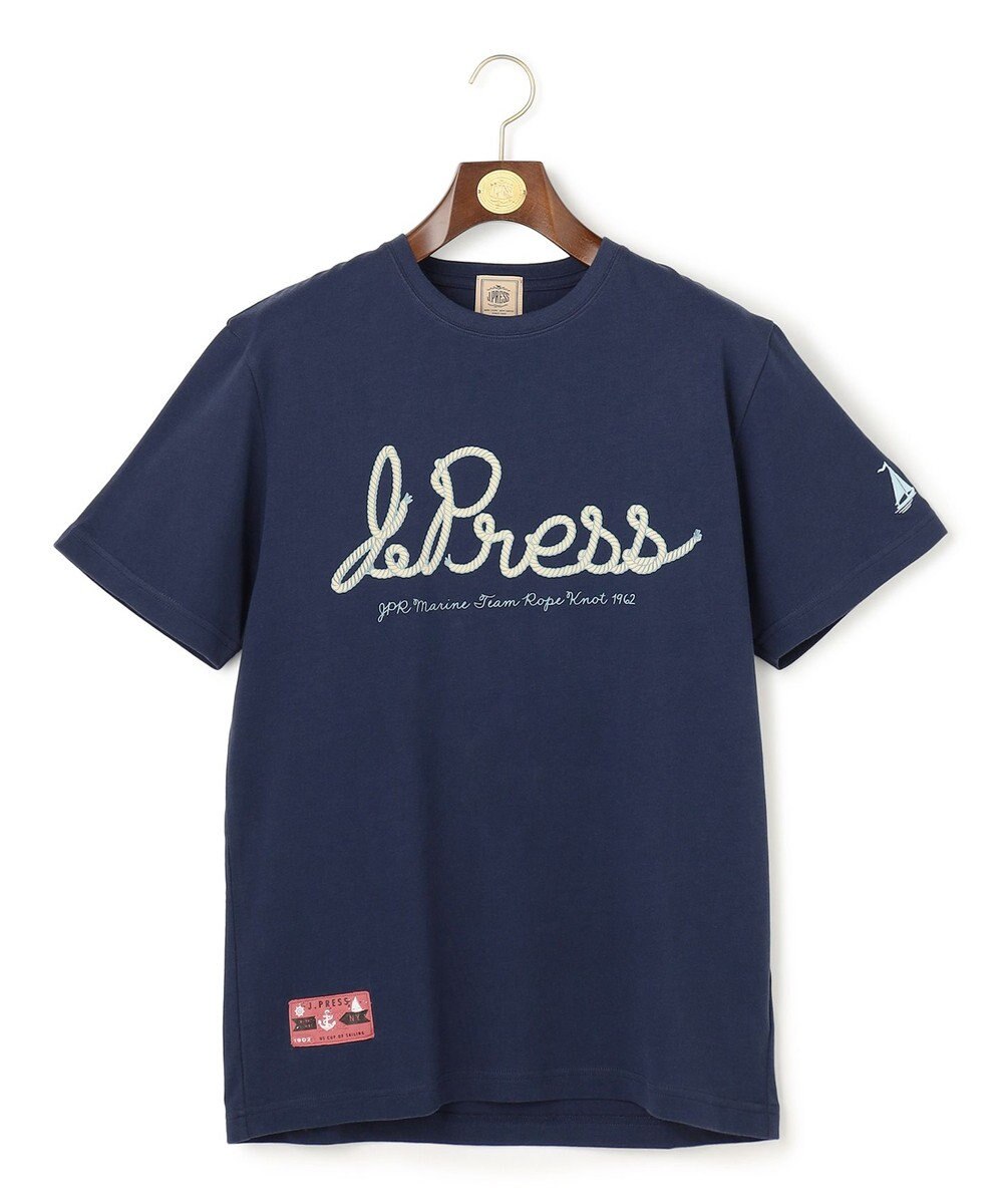 J.PRESS MEN 【NYUZELESS】プリントグラフィック Ｔシャツ 