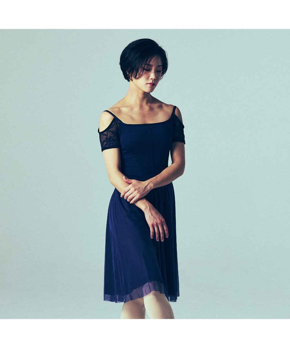 Chacott 【MADOKA SUGAI】オフショルダーレオタード 