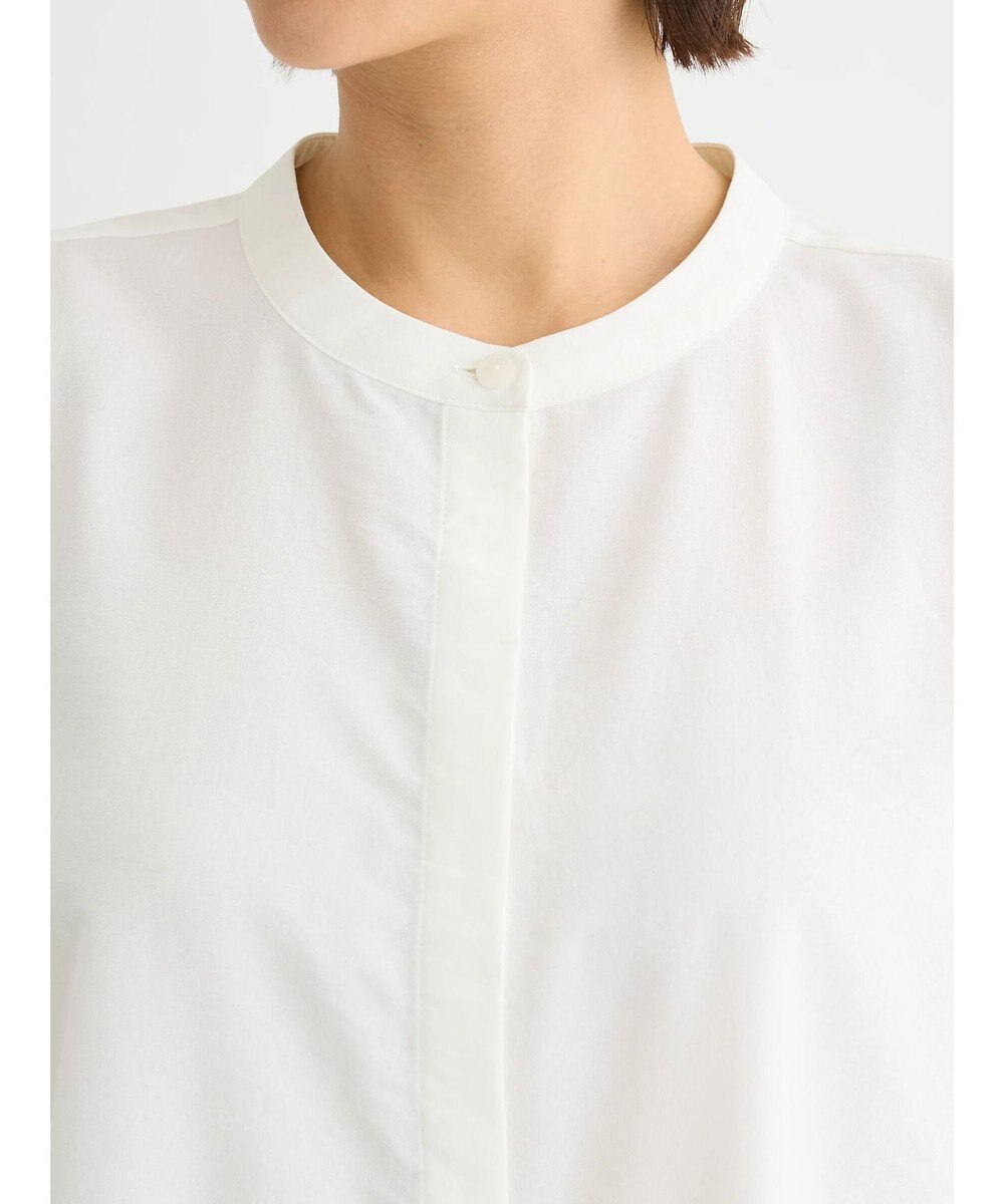 Green Parks 接触冷感　比翼ボタンチュニック 