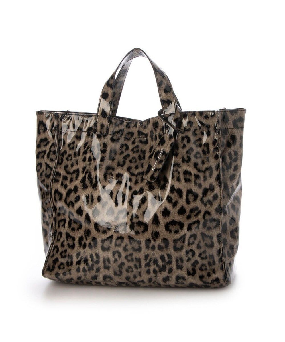 UNBILLION カシュカシュ cachecache / ソフトエナメルスクエア手提げトート 