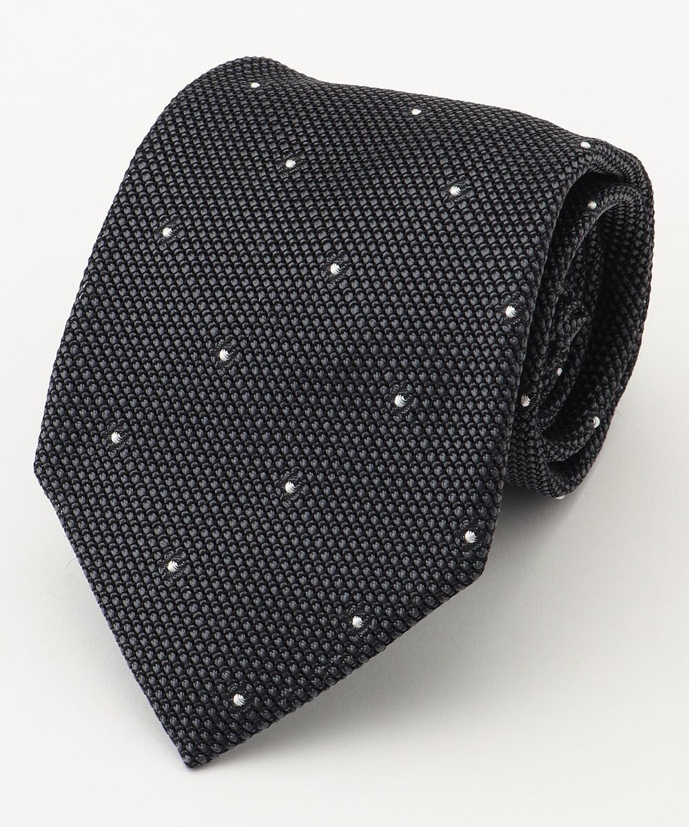J.PRESS MEN 【JAPANESE SILK FRESCO TIE COLLECTION】ドット ネクタイ 