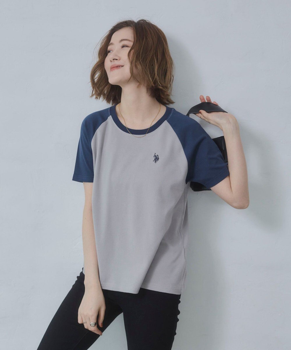 WEGO 【SMLサイズ展開】U.S. POLO ASSN.別注コンパクトTシャツ 