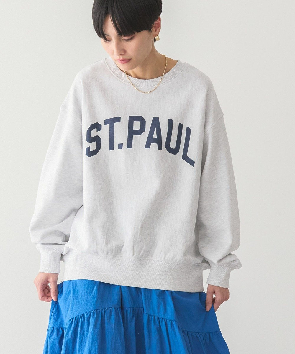 AMERICAN HOLIC ＳＴ．ＰＡＵＬロゴスウェット Oatmeal