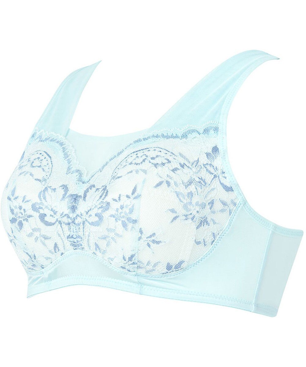 WACOAL 【ナイトアップブラ】 ノンワイヤーブラ 睡眠中のバストの不快感をやわらげる 寝汗の不快さを防ぐ ナイトブラ 夜用ブラ レディース BRA167 /ワコール 