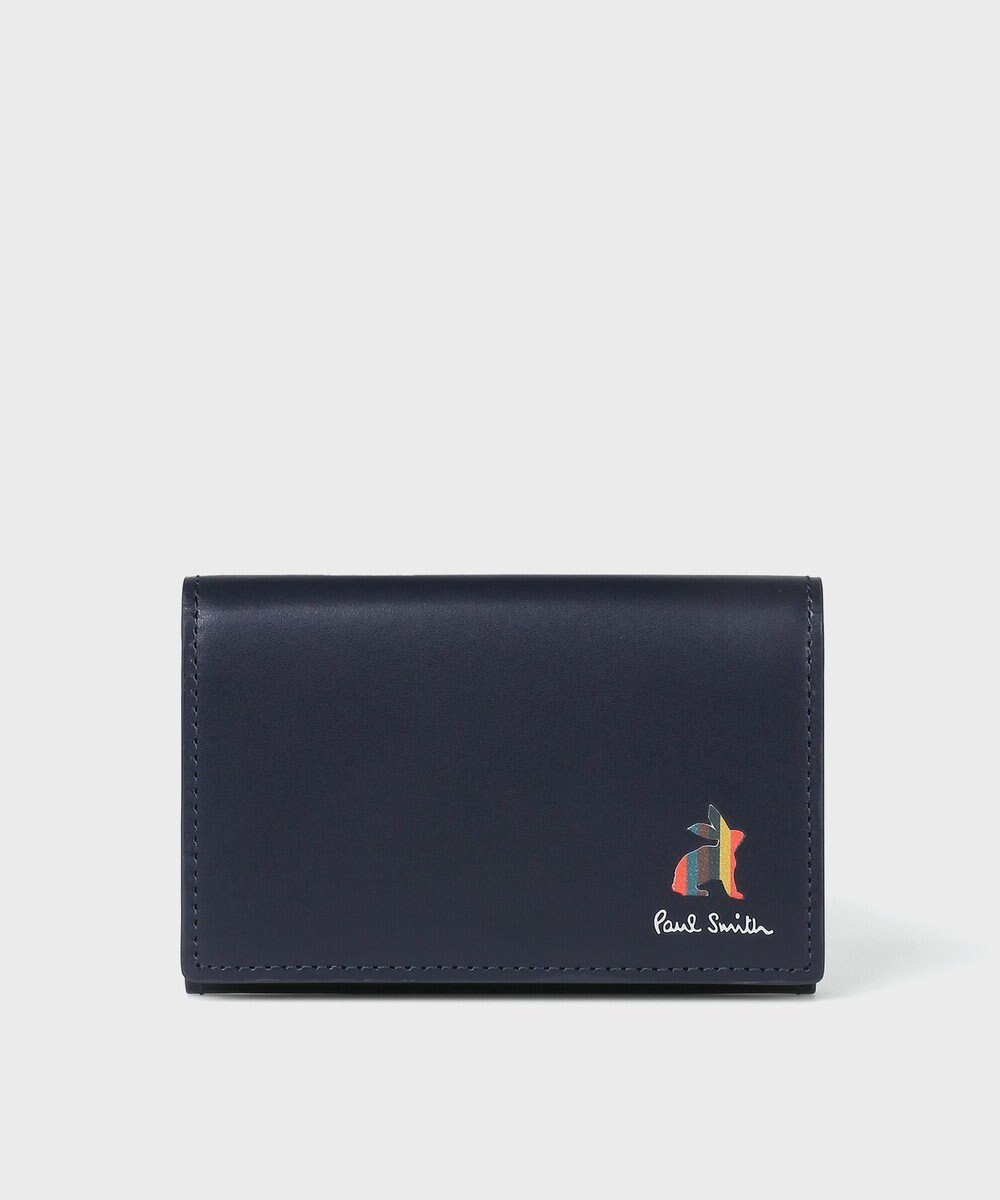 Paul Smith マーケトリー ブライトストライプ ラビット 名刺入れ 