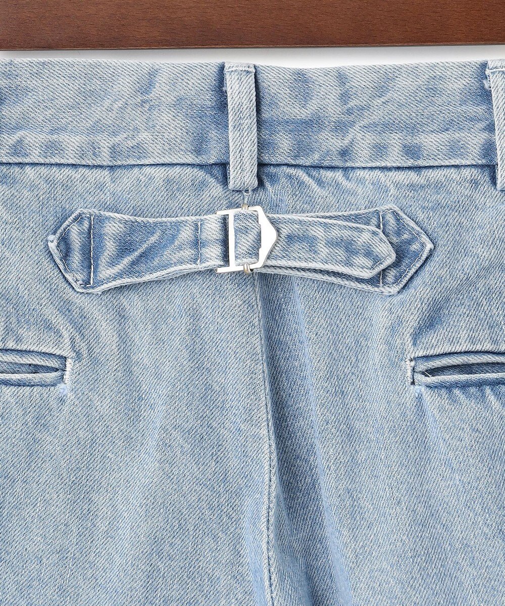 J.PRESS MEN 【J.PRESS ORIGINALS】SHIOTA DENIM Piped Stem１tuck  / Made in Japan 