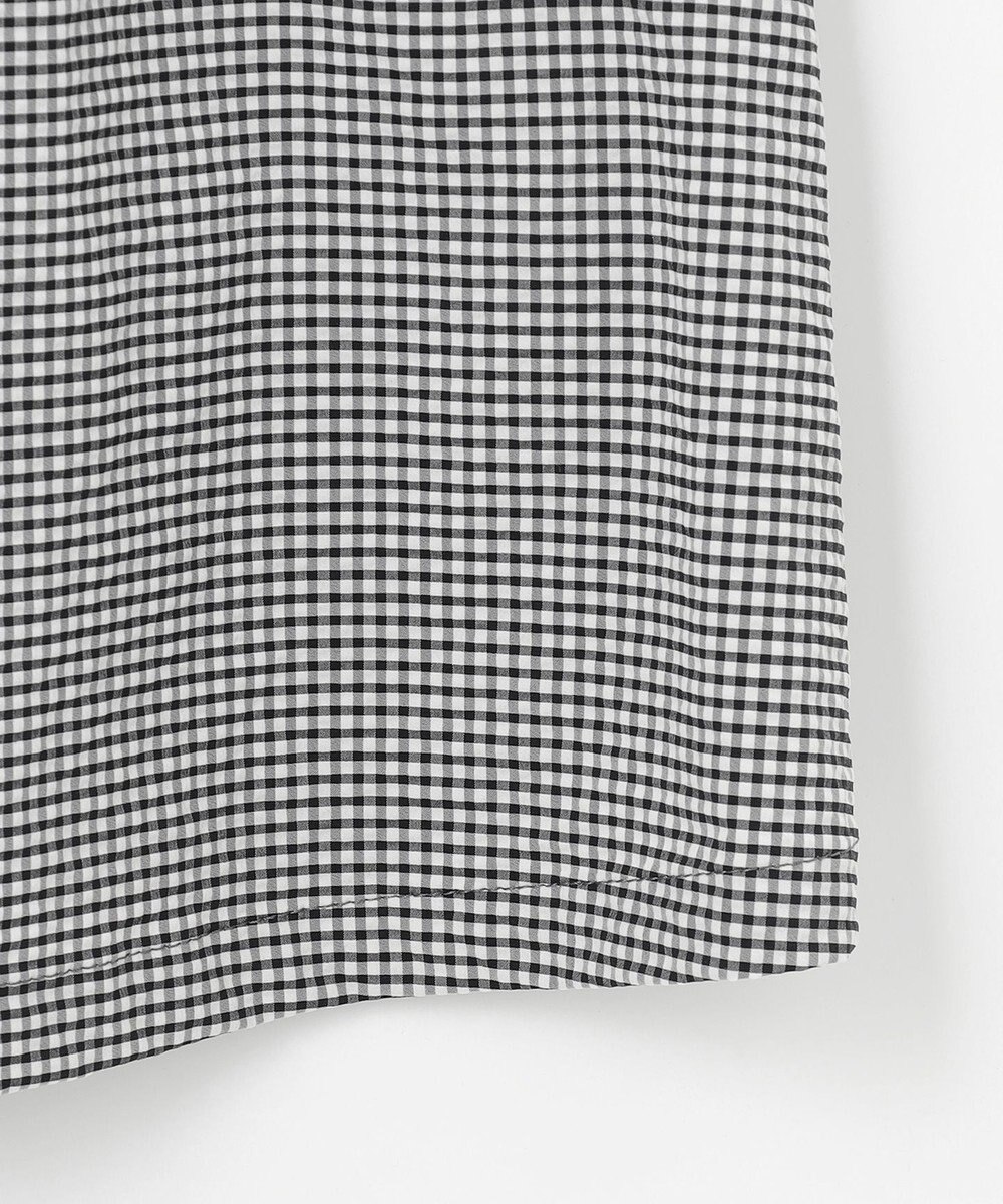 J.PRESS LADIES L 【洗える】Lightストレッチギンガム シングル トレンチコート 