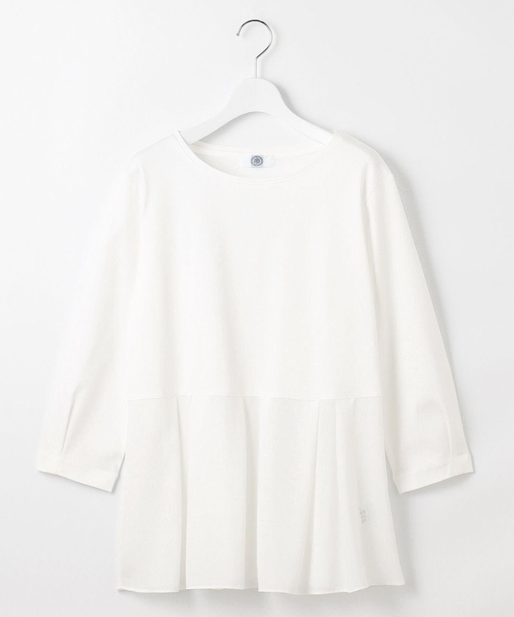 J.PRESS LADIES 【WEB限定カラーあり】スムースジャージー フレアー カットソー 