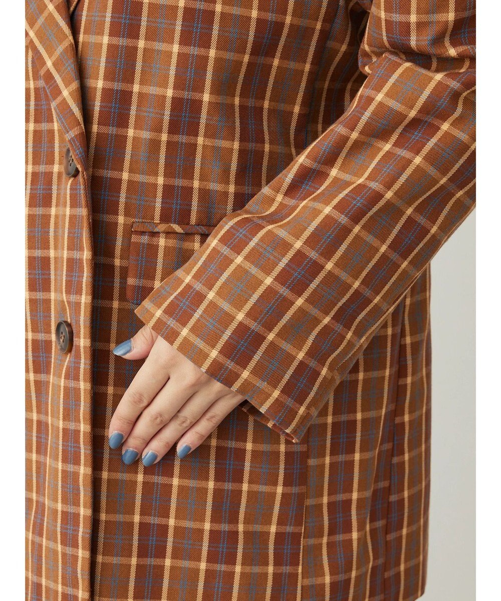 Green Parks ・ＥＬＥＮＣＡＲＥ　ＤＵＥ　チェックテーラードジャケット 