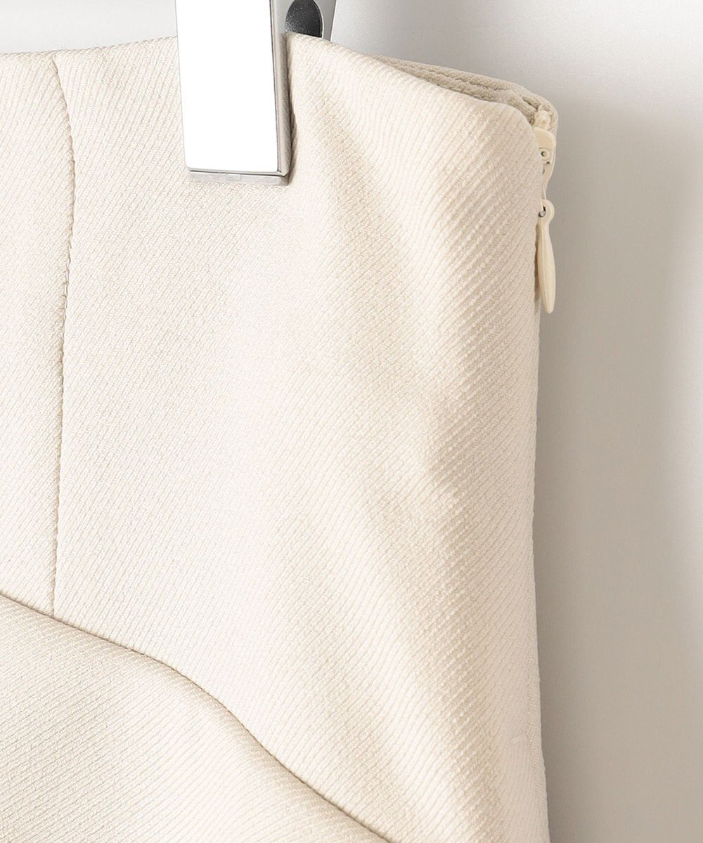 Feroux 【洗える】バイカラーフレア スカート 