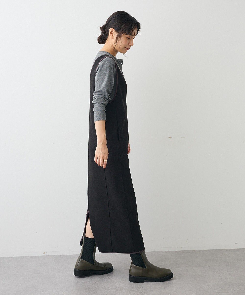 CRAFT STANDARD BOUTIQUE Uネックジャンパースカート 