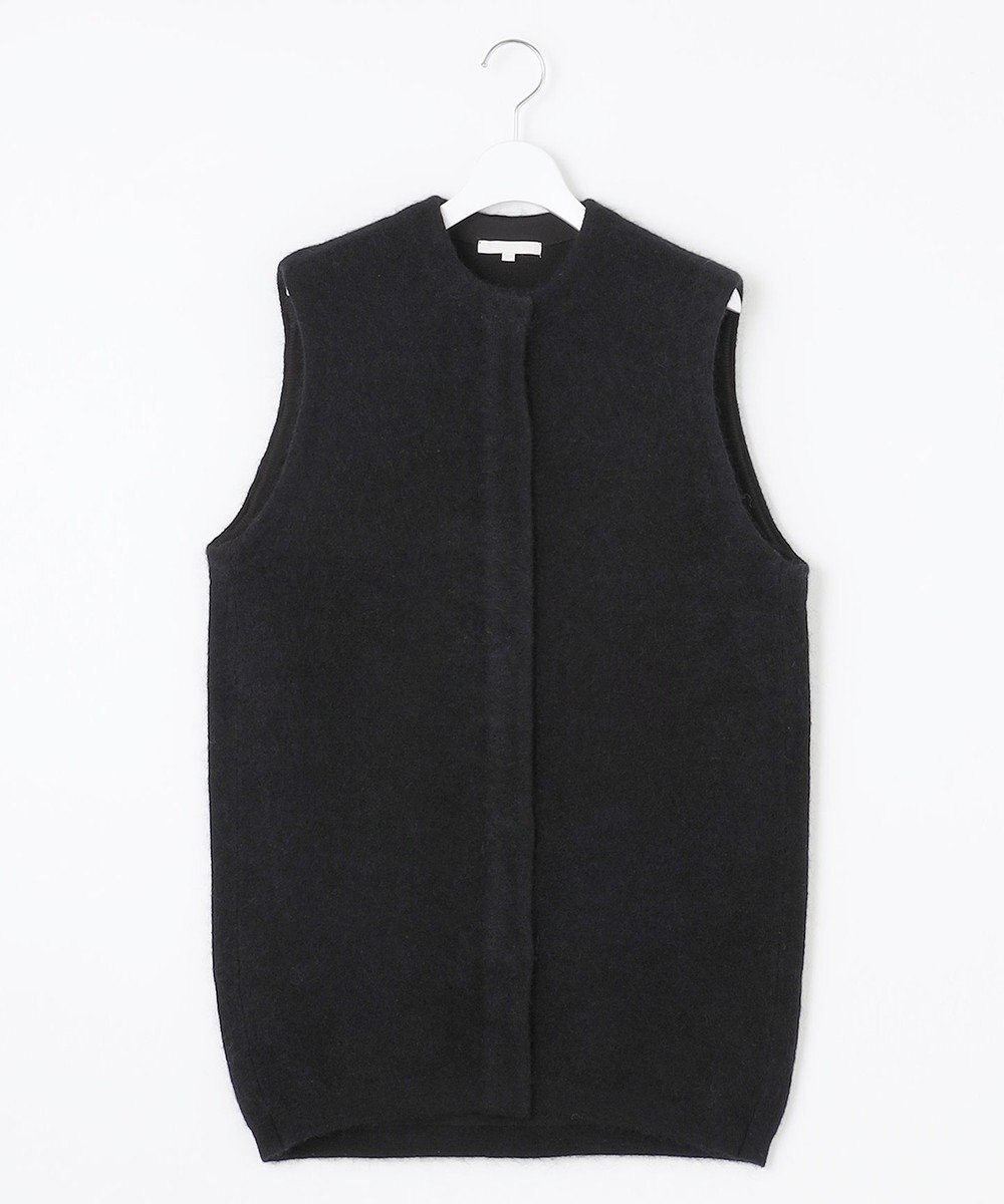 自由区 【WEB限定カラーあり】モヘアニット ジレ 