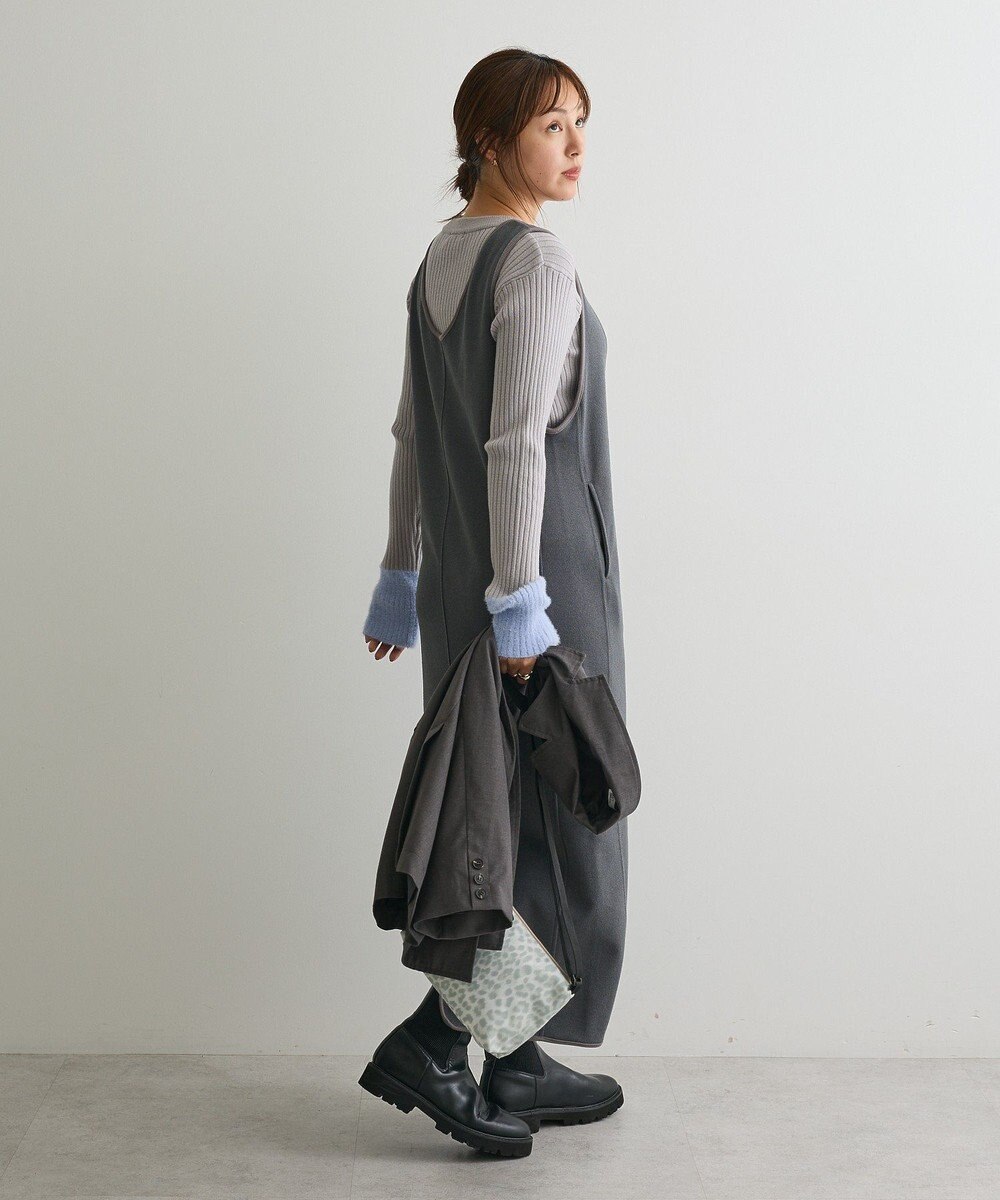 CRAFT STANDARD BOUTIQUE Uネックジャンパースカート 