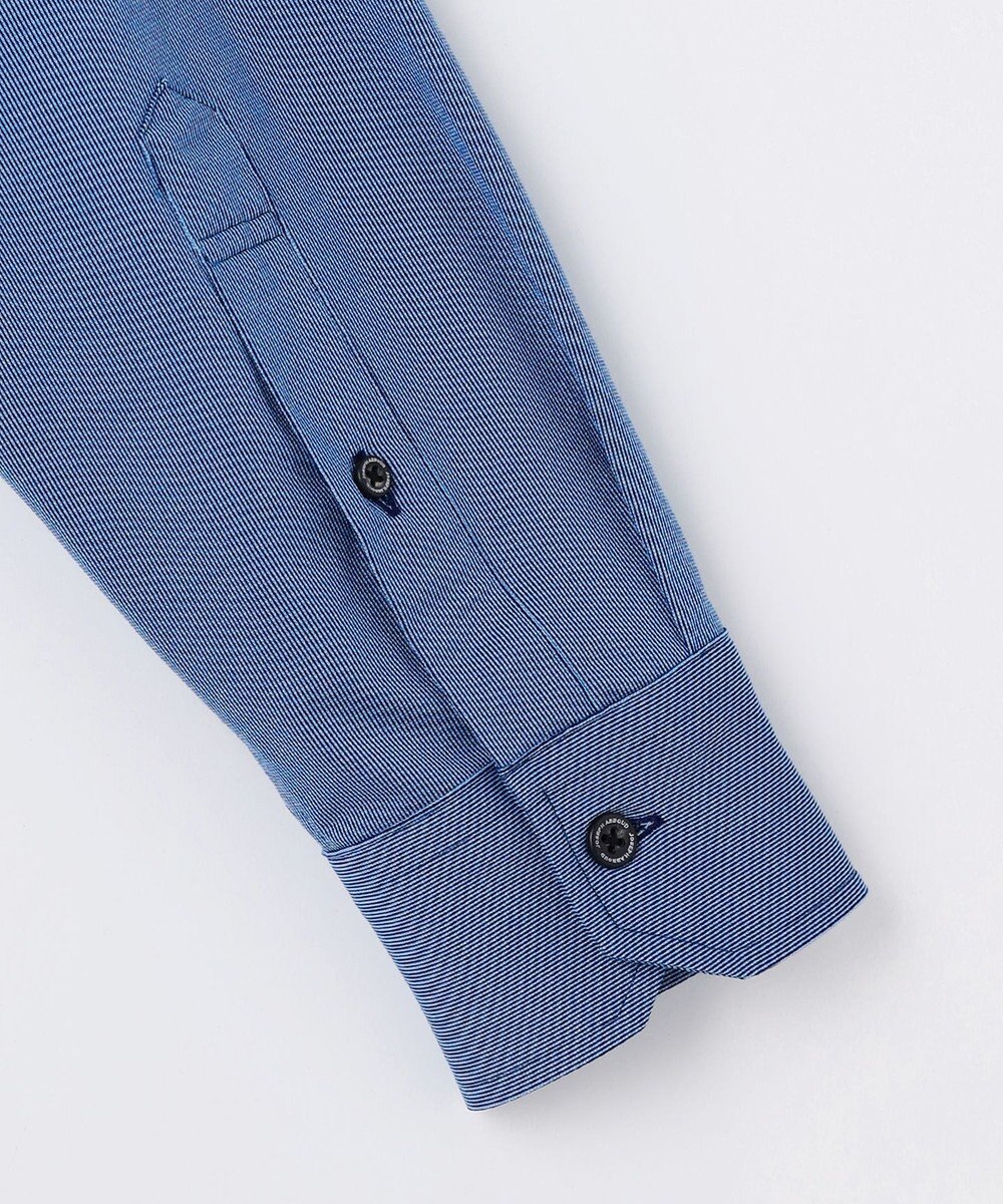 JOSEPH ABBOUD 【イージーケアなジャージー素材・ストレッチ】コンパクトジャージーシャツ 