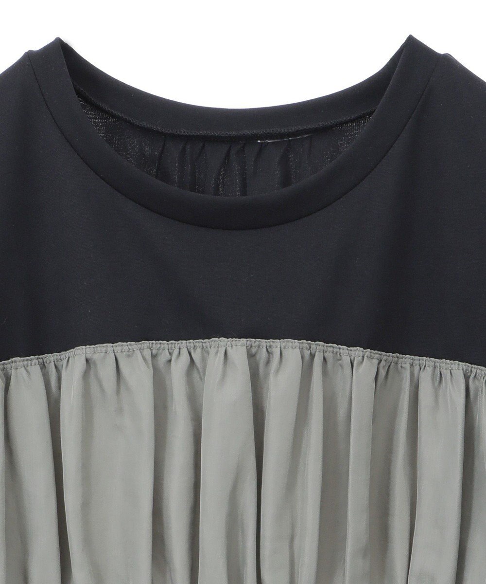 Green Parks シャーリングドッキングワンピース 