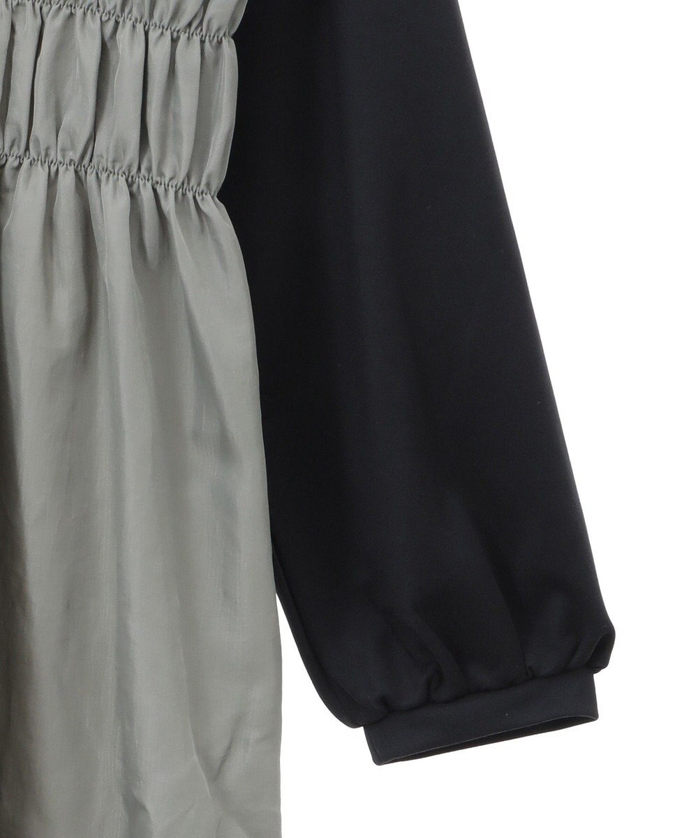 Green Parks シャーリングドッキングワンピース 