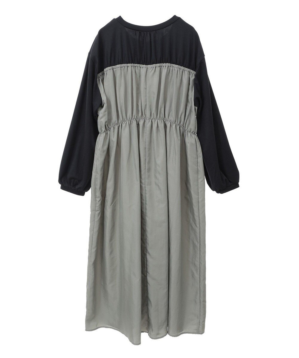 Green Parks シャーリングドッキングワンピース 
