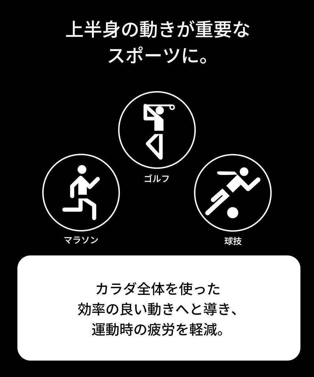 CW-X 【MEN】 CW-X 機能性トップス 【JYURYU TOP】 ハイネック 長袖 肩が動かしやすくなる 運動時の疲労を軽減 ゴルフ 球技 マラソン JAO009 /ワコール 