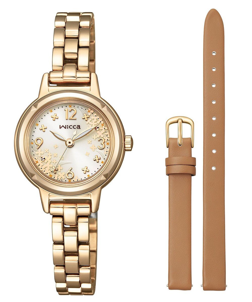 CITIZEN 【替えバンド付き2way 限定モデル】ソーラーテック腕時計 KP3-627-91 