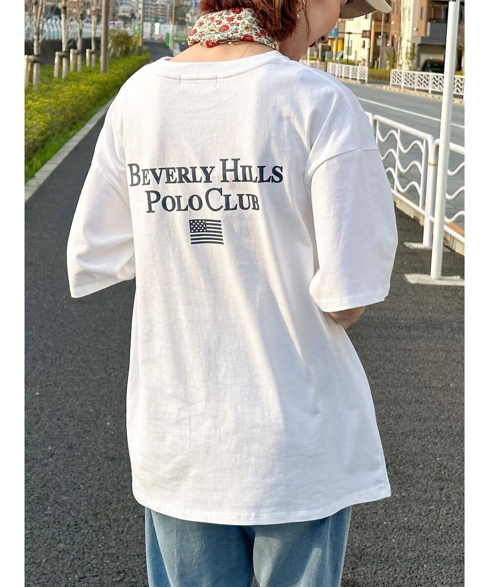 AMERICAN HOLIC Ｂ．Ｈ　ＰＯＬＯ　ＣＬＵＢ　バックプリントＴＥＥ 