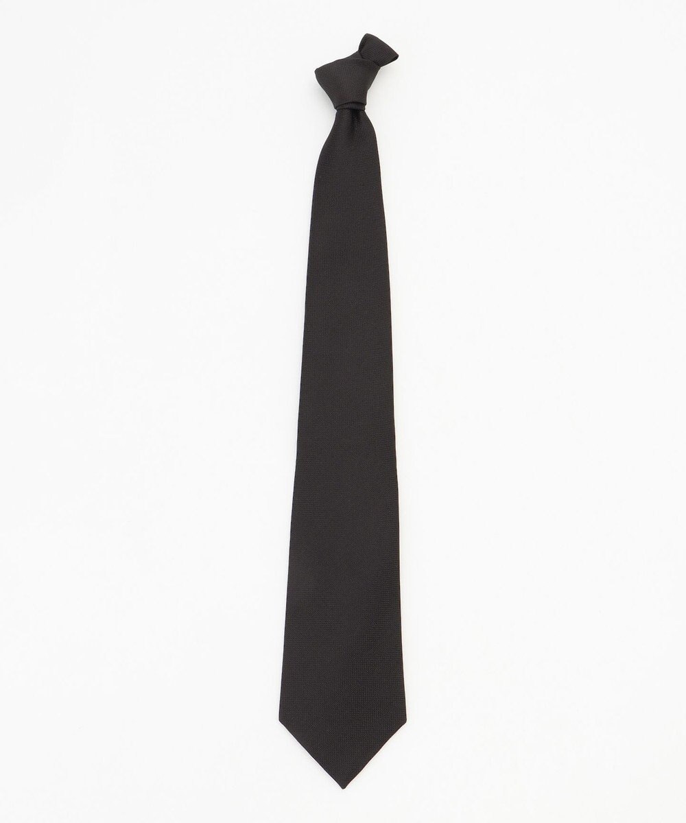 J.PRESS MEN 【FOMARL COLLECTION】ブラック フォーマルネクタイ 