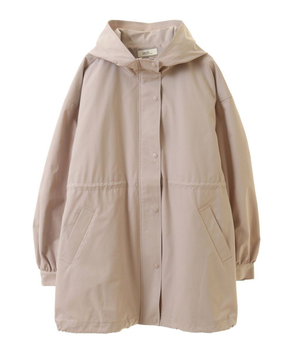 earth music&ecology ドロストミドル丈パーカー 