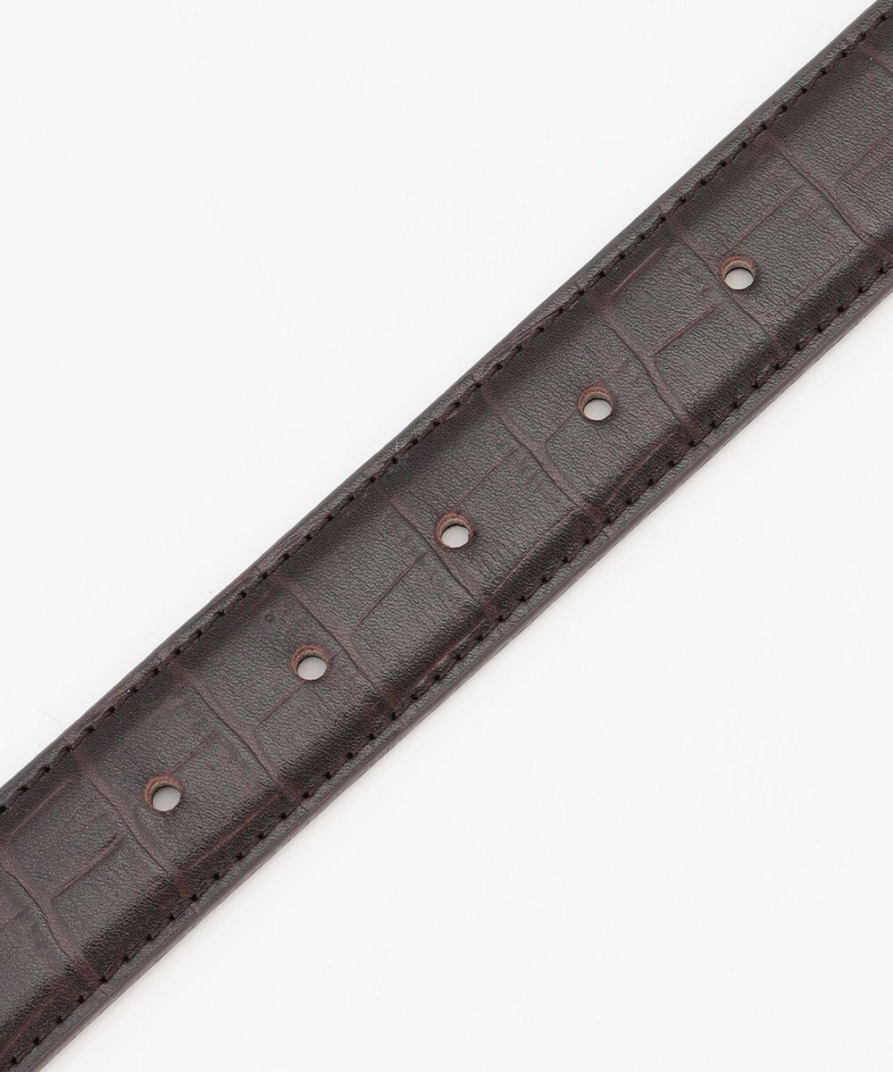 JOSEPH ABBOUD 【日本製】シャイニークロコ ベルト 