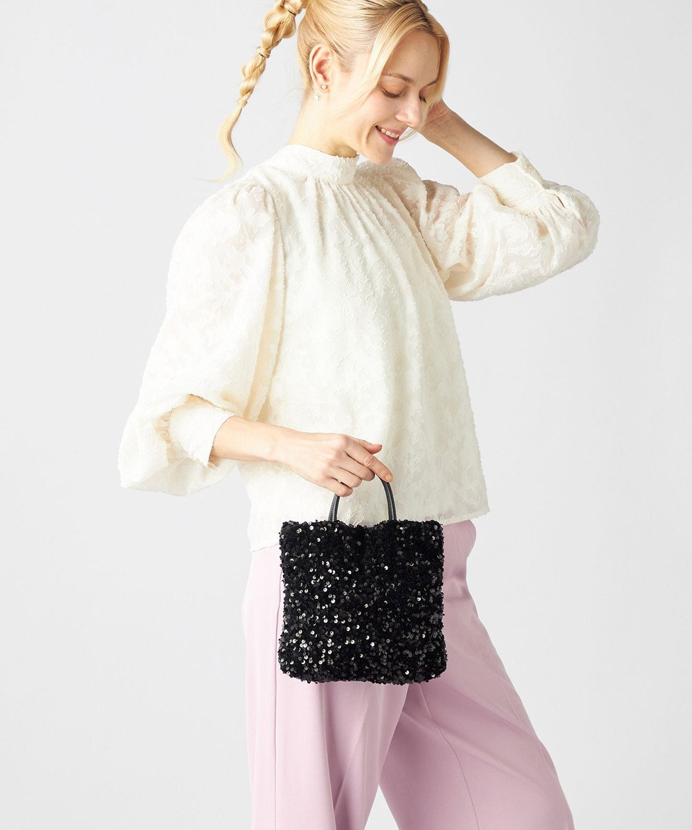 LA BAGAGERIE 【MONICA】スパンコール2WAYミニトート 