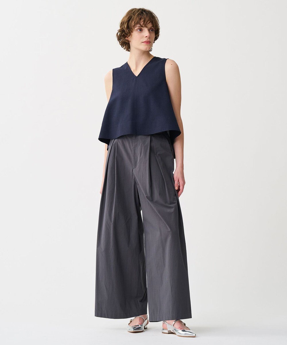 uncrave カラータイプライター ワイドパンツ 