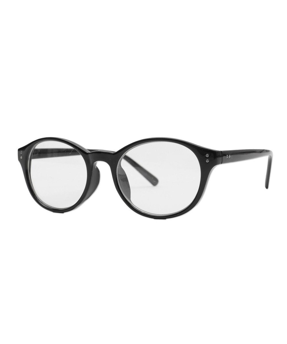 WEGO 【ユニセックス着用ITEM】セルフレームクリアレンズアイウェア 