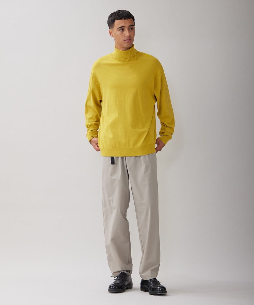 UNFILO MENS スタイリッシュ タートルネック ニット 