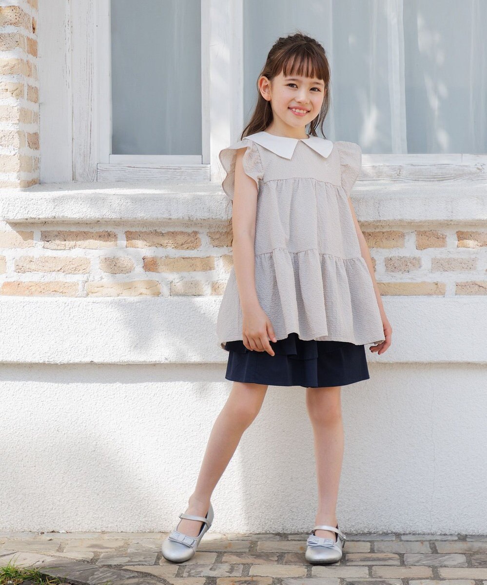 組曲 KIDS 【150-160㎝】ティアード チュニック 