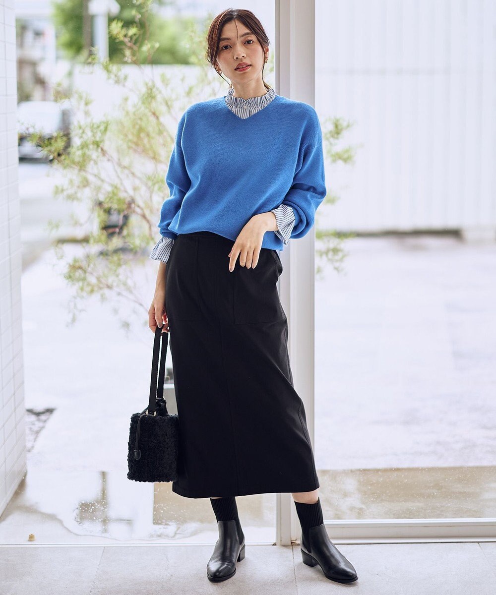 ANY 【ウエストゴム】ベイカースカート 