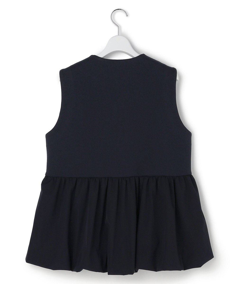 23区 【先行予約】コットンダンボール ペプラム ジレ アウター 