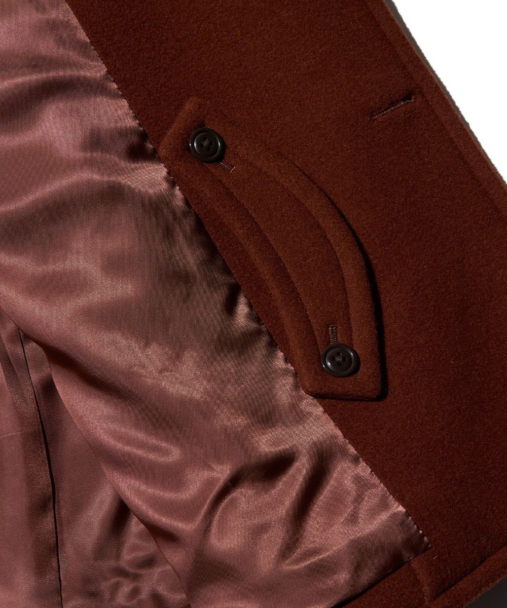 J.PRESS MEN 【J.PRESS ORIGINALS】MELTON PCOAT 