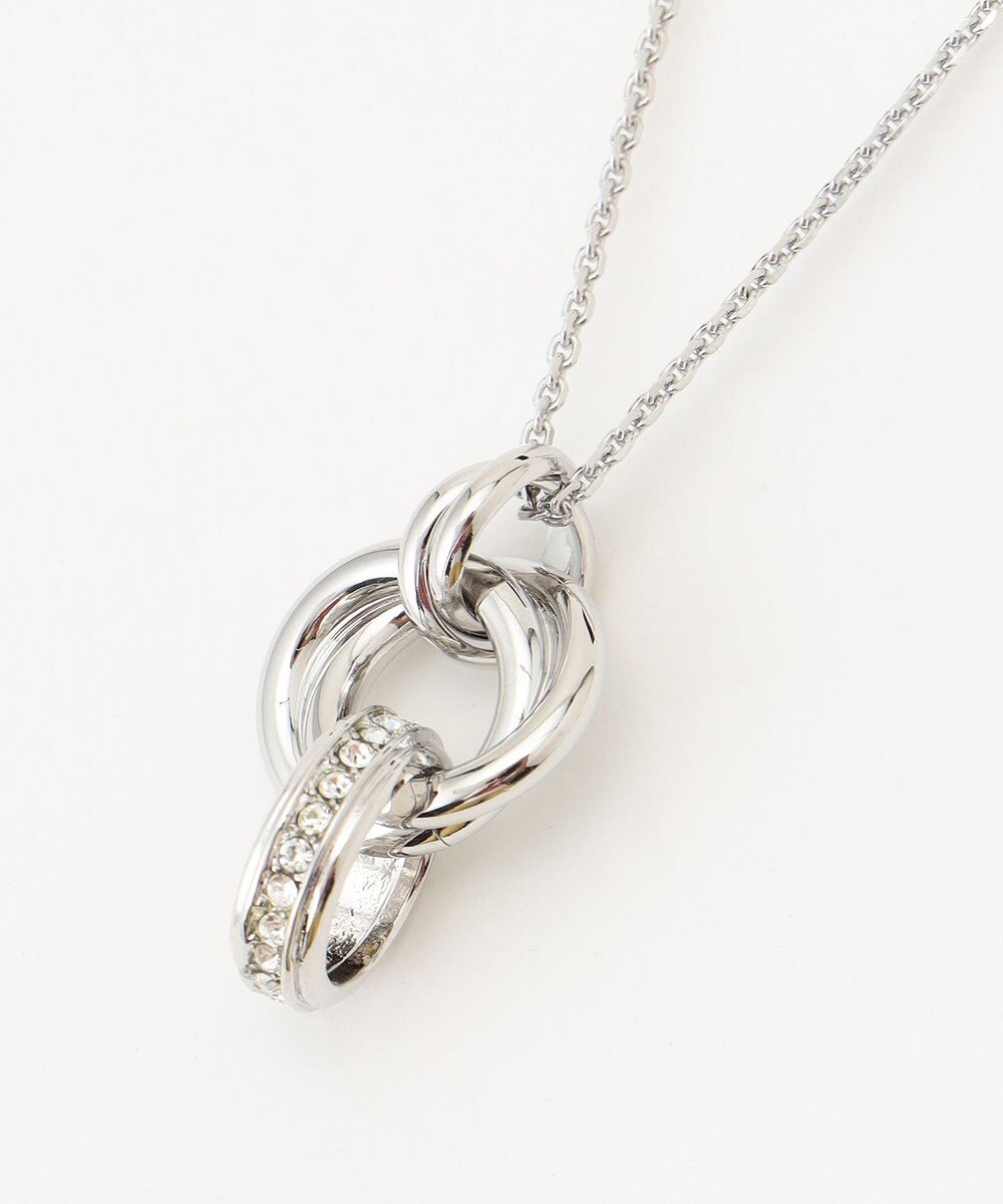 J.PRESS LADIES ビジューリング ネックレス 