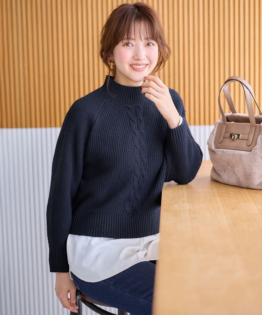 ANY SIS 【2SET】ニットレイヤード セット 