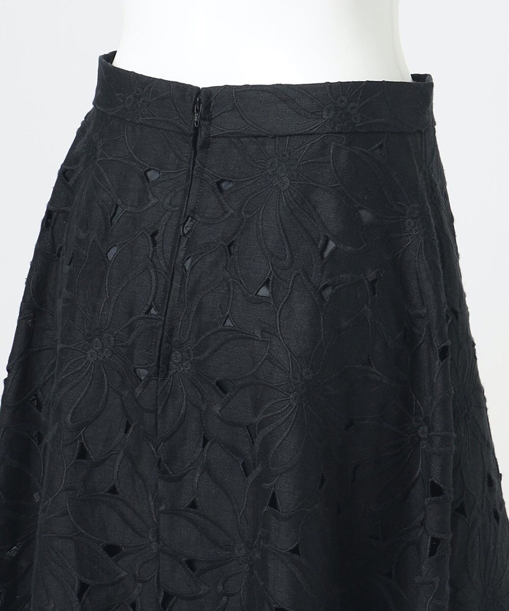 23区 【R(アール)】リネンエンブロイダリー スカート 