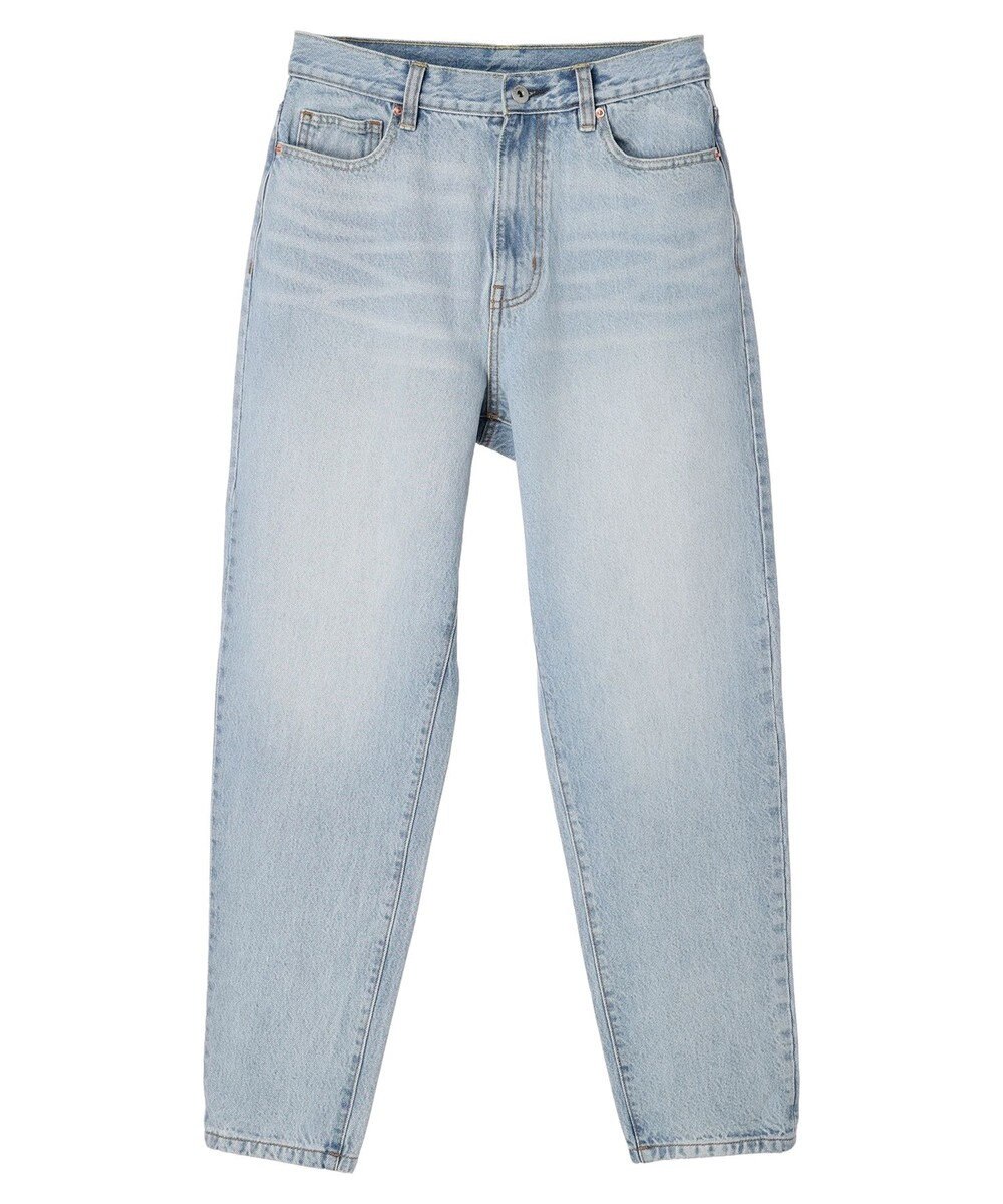 earth music&ecology ウ゛ィンテージ加工テーパードデニム 
