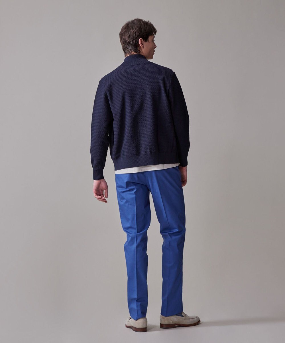 J.PRESS MEN 【KING SIZE】ハイツイストヘリンボン フルジップカーディガン 