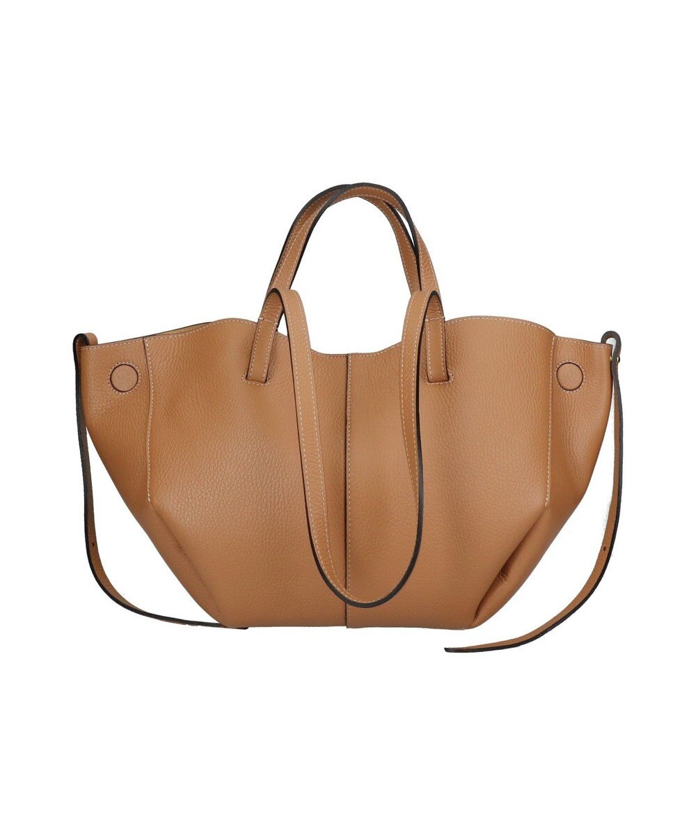 INTER-CHAUSSURES 【ANDREA CARDONE】センターシームレザーハンドバッグ 